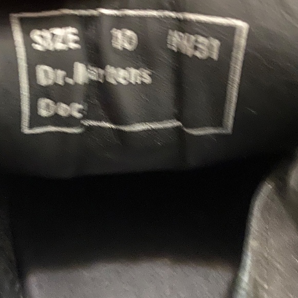 Dr. Martens Black Jorge Suede Slingback Loafers Size 11 NWT - Picture 11 of 12